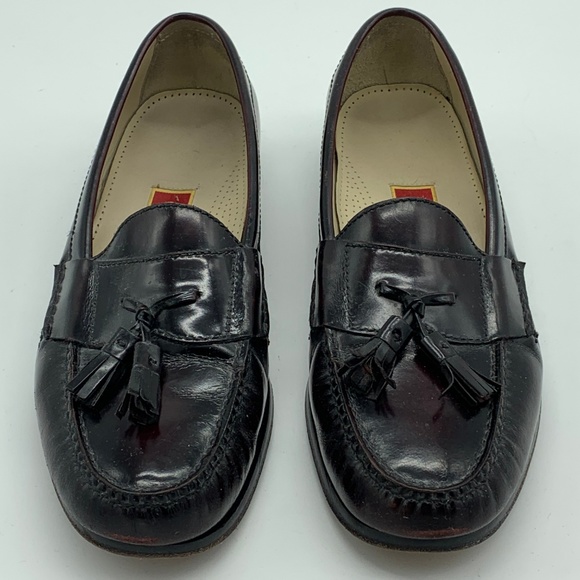 Cole Haan Dark Brown Pinch Tassel Loafers 10D main image 6